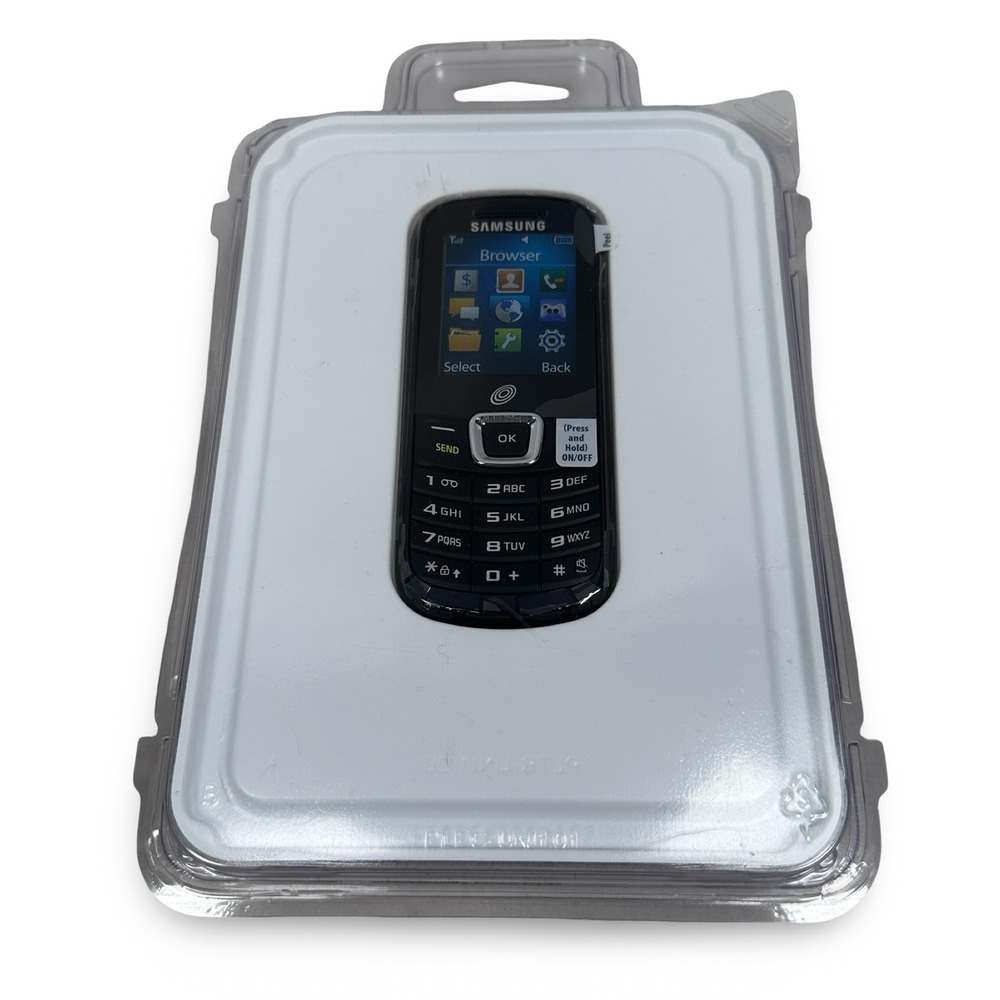 Samsung‎ SGH-S150G Prepaid Cellular Cell Phone Black New in Package